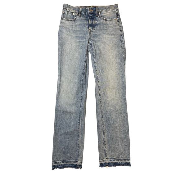 Madewell The '90s Straight Mid-Rise Jean - Picture 1 of 8